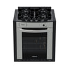 Fogão de Embutir 4 Bocas Gaudi Prisma Vitreo BL Inox Gás GLP Forno GDPMV450 - Venax 25373