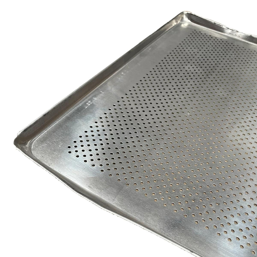 SEMINOVO - Kit 4 Assadeiras Estampada Alumínio 35cm x 35cm Prp-004/fc4emv - Imeca