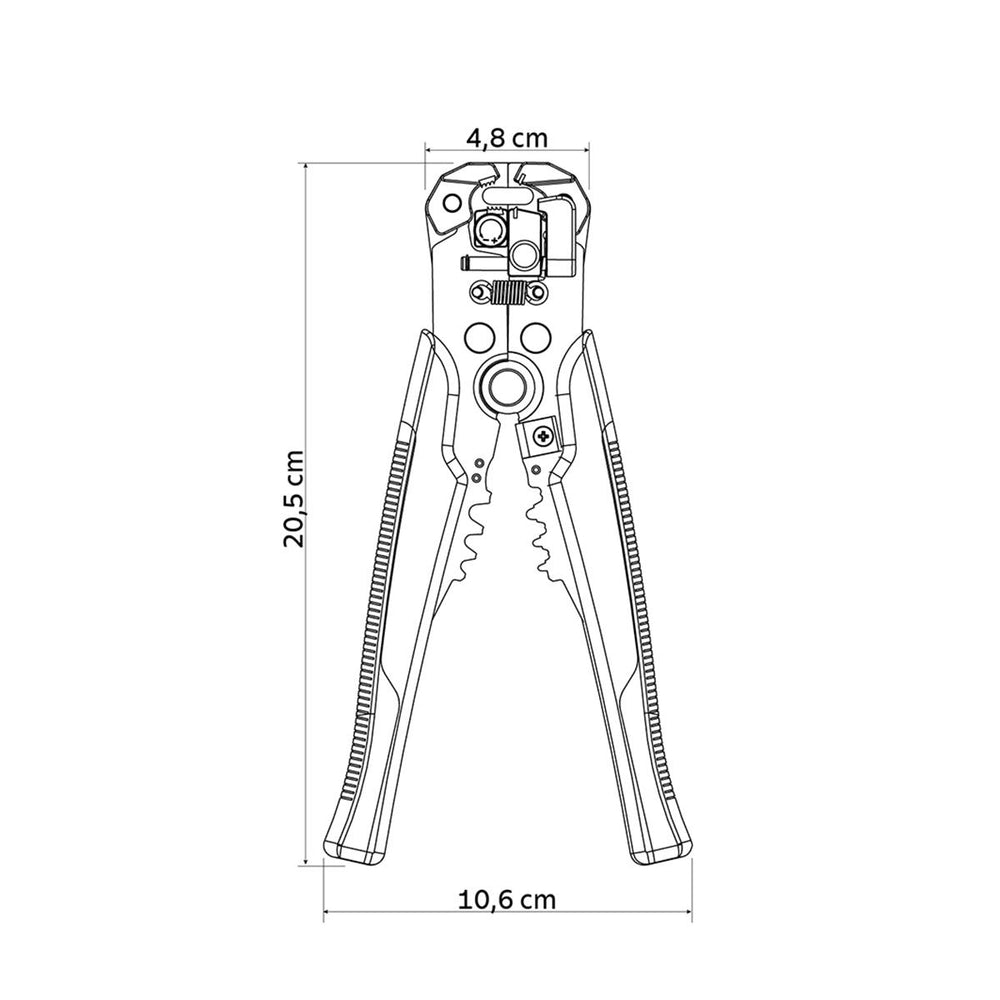 Alicate Desencapador de Fios Automático 8'' Master - Tramontina 41011508