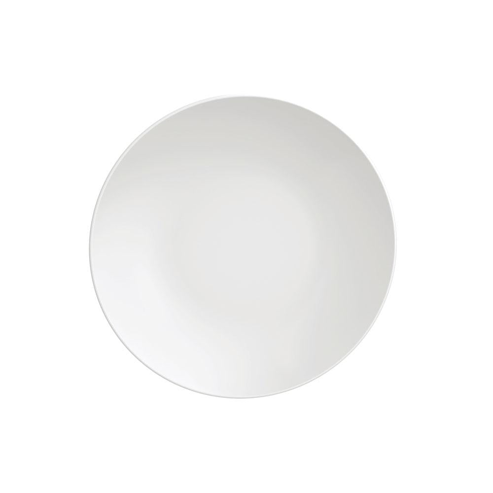 Conjunto de Pratos Sobremesa Leonora 12 Peças em Porcelana Branca 19 cm - Tramontina 96010206