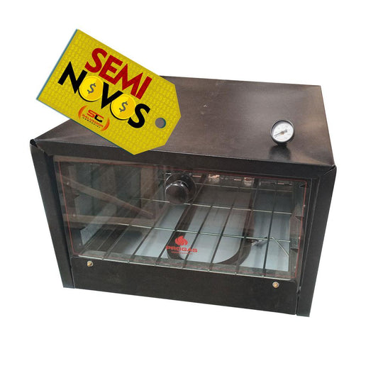 Semi - Forno Semi-industrial P/fogoes C/pedra Refrat. e Termometro Fsp-6800n - Progas