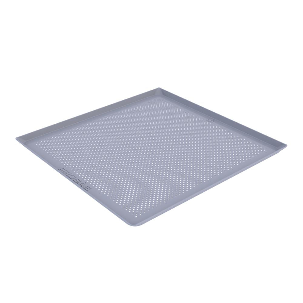 Kit Grade Cromada 35x35 + Assadeira Perfurada Alumínio 35x35 Fornos PRP-004/008 - Progás