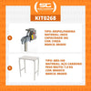 Kit - Despolpadeira 3 Peneiras 60l Des-60 Bivolt + Mesa Mes-100 - Braesi