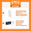 Kit - Faqueiro Premium 3 Peças + 1 Faqueiro 24 Peças Buzios Inox - Tramontina