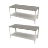 Kit - 2 Mesa Panificadora Desmontável 900x870x1900 M-190 - Braesi