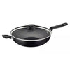 Wok Com Cabo Loreto Alumínio Antiaderente 3,3l Grafite Com Espumadeira Tramontina