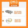Kit - Molheira 3 Cubas Gás (2 Quente) Pr-03g + Kit Gás - Progás