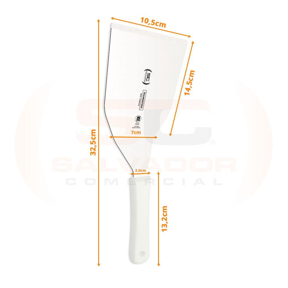 Kit Hambúrguer - Espátula Profissional + Modelador de Hambúrguer 14cm - Tramontina
