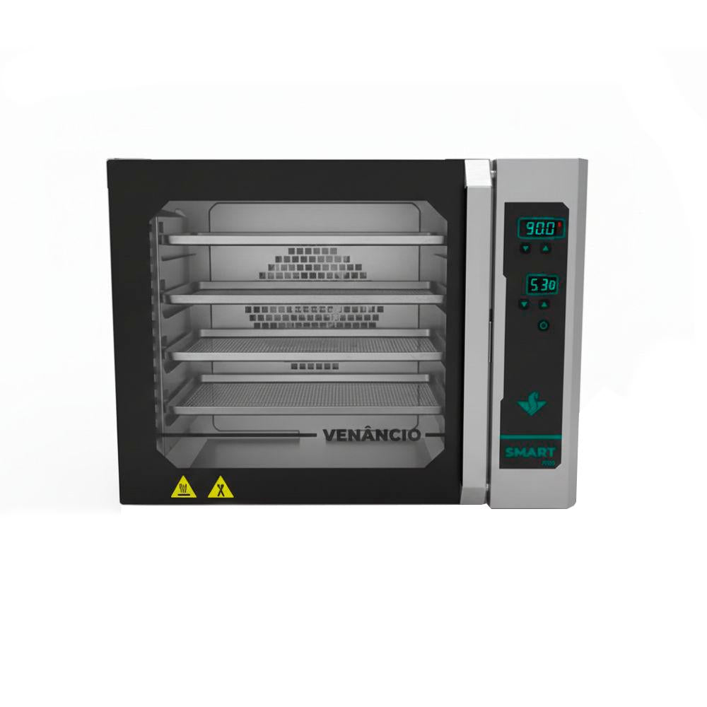 Forno Turbo Convector Smart Pro Digital 4 Esteiras Inox e Painel Inox FCSP4E 127V - Venâncio 56643