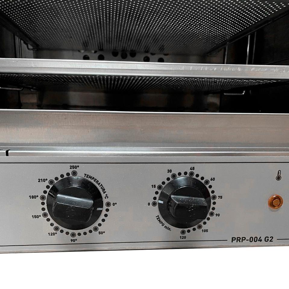 SEMINOVO - Forno Turbo Elétrico Fast Oven PRP-004 G2 Vermelho - Progás