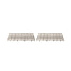 Kit Estrado Piso Plástico (2 Un) 2,5x25x50 Natural - Della Plast