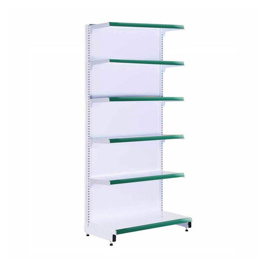 Gôndola Prateleira 6 Níveis 40x30 New Plus 2,00 Parede Inicial Pe Verde - Sa Gôndolas