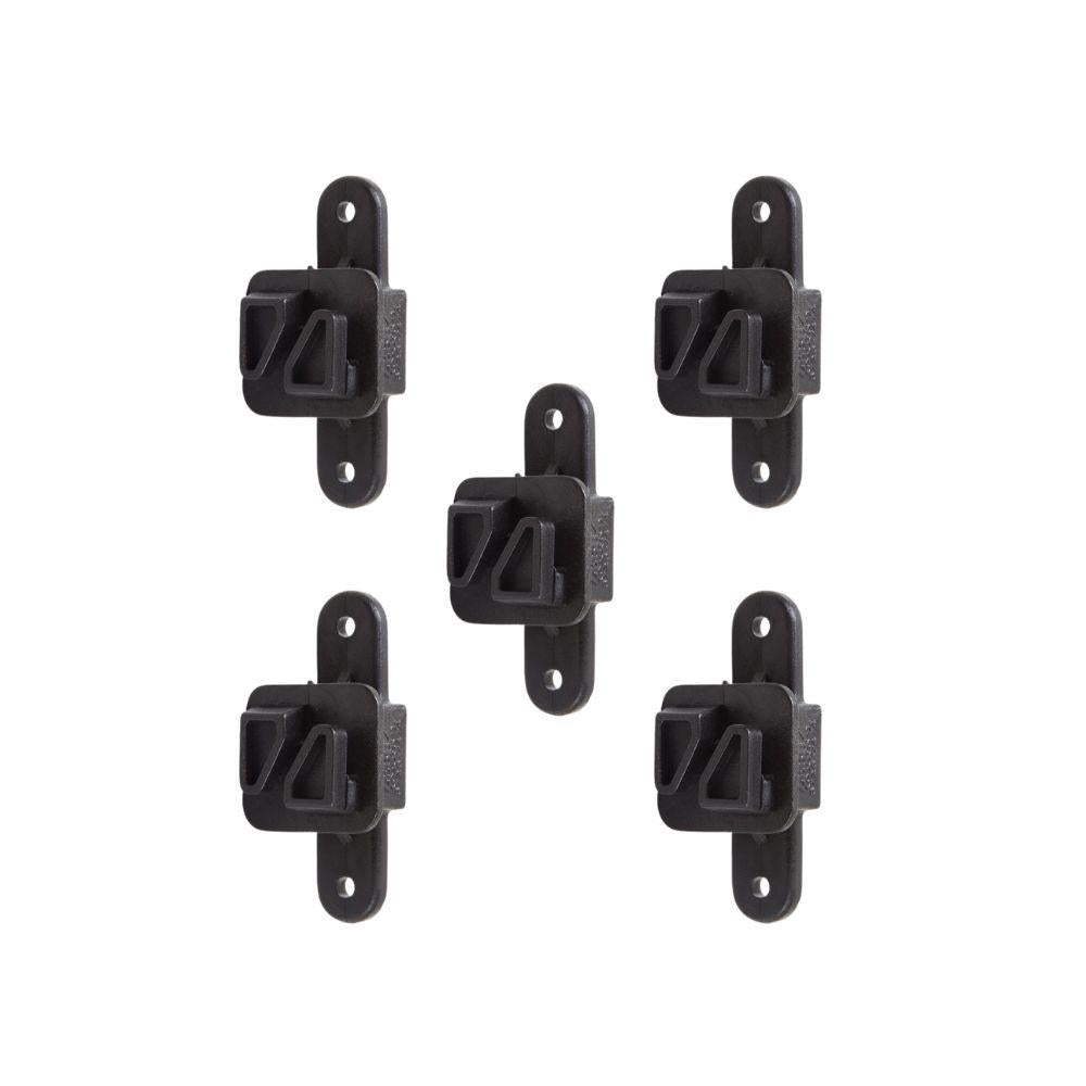 Kit 100 Fixadores Suporte Tipo W Para Arame/fio Cercas Elétricas STW - Zebu 35-3