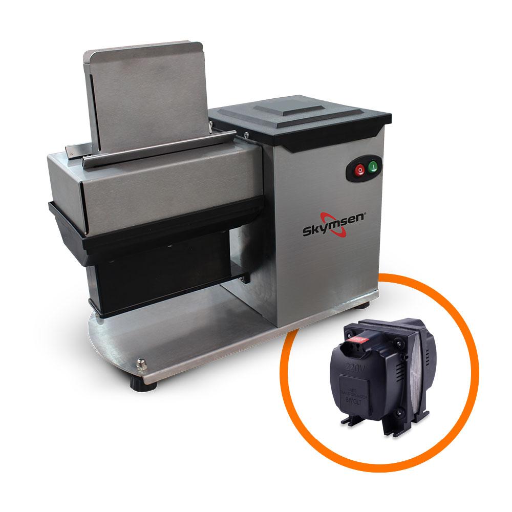 Kit Amaciador De Carne Profissional Inox AB + Transformador Bivolt - Skymsen
