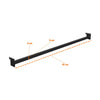 Régua Para Organização de Gôndola 91cm Preta New Plus - sa Gôndolas