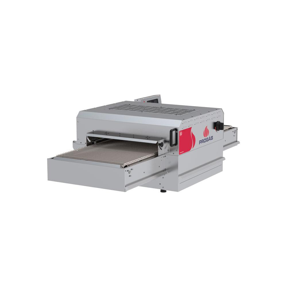 Forno Esteira Elétrico Pizzas 50cm Profissional Trifásico PRFE-500 Hibrido 380T - Progás P45055