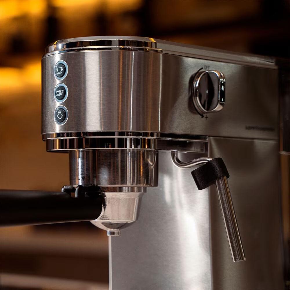 Cafeteira Elétrica Expresso Italiana 3 em 1 Inox Dupla Saída CECF01EC 220V- Eos B170566