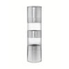 Kit - Faqueiro Premium 3 Peças + 1 Moedor de Sal Ou Pimenta Duplo Em Acrílico e Inox - Tramontina