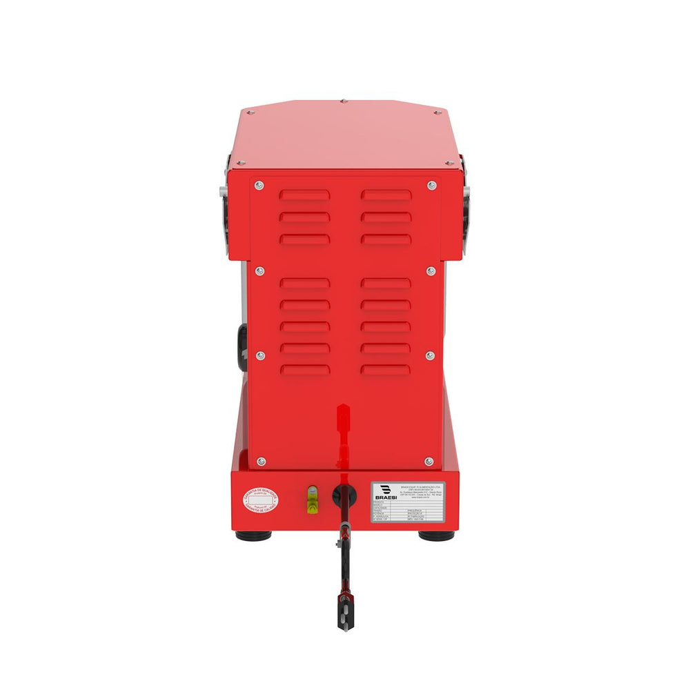 Amassadeira Espiral 3 Kg Masseira Industrial Vermelha Epóxi 10 Velocidades AES-03 Bivolt - Braesi B18882