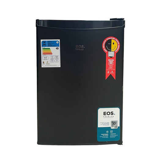 Semi - Frigobar Mini Refrigerador Doméstico Ice Compact 71l EFB81P 220V Preto - EOS