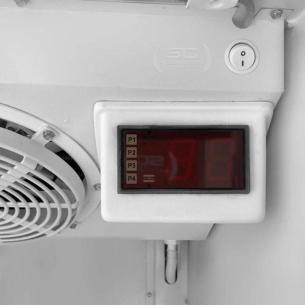 Refrigerador Visa Expositor Branco 400L Porta De Vidro -5,5ºC; -2,5ºC; +2ºC VCC400V - Refrimate