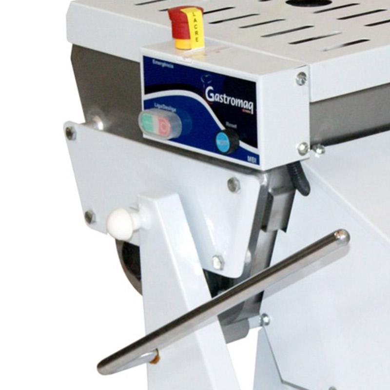 Amassadeira Basculante Semi Rápida (lenta) 25 Kg massa Mbi25 Gastromaq  Bivolt
