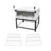 Forno Gás Industrial Com Pedra Refratária Roma Inox Firi110 + 2 Grades Extras - Venâncio