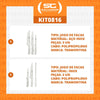 Kit - Faqueiro Premium 3 Peças + 1 Jogo de Facas Com Chaira Premium 3 Peças - Tramontina