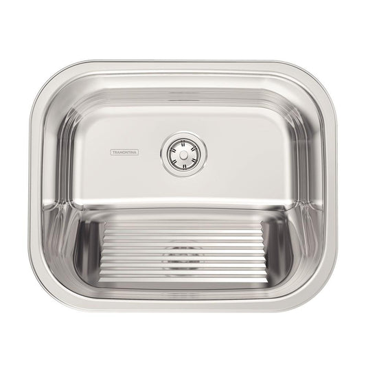Tanque de Encaixe Para Embutir Hera 34l em Aço Inox Polido 50x40 - Tramontina 94400407
