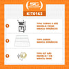 Kit - Forno Gás Industrial Roma Inox Firi60 + Grade Extra + Kit Gás