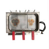 SEMINOVO - Fritadeira Profissional a Gás uma Cuba Grande retangular 10L Três Cestos Pr-30g - Progás