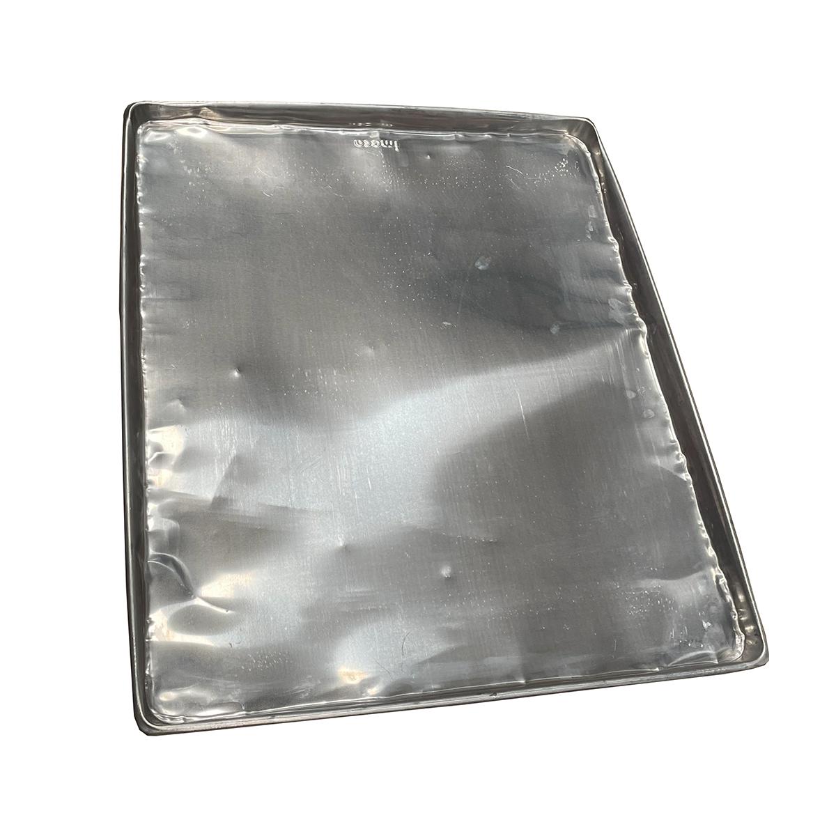 SEMINOVO - Forma Lisa Alumínio 58cmX70cmX3,5cm 0,6mm - Imeca