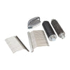 Amaciador de Carne Inox Profissional AB 2 em 1 com Kit Strogonoff Iscas de Carne 127V - Skymsen