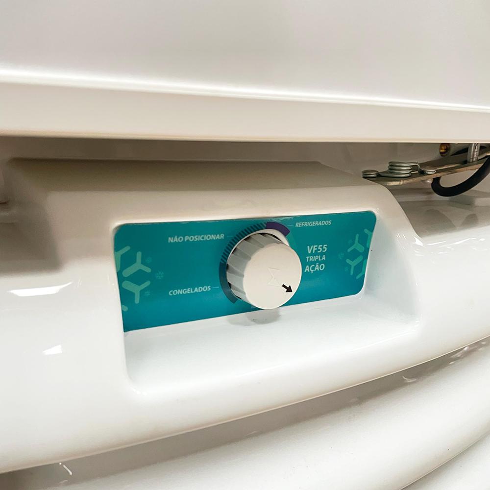 Semi - Freezer Conservador Vertical Tripla Ação Porta Com Visor 512 Litros Vf55ft 127v - Metalfrio