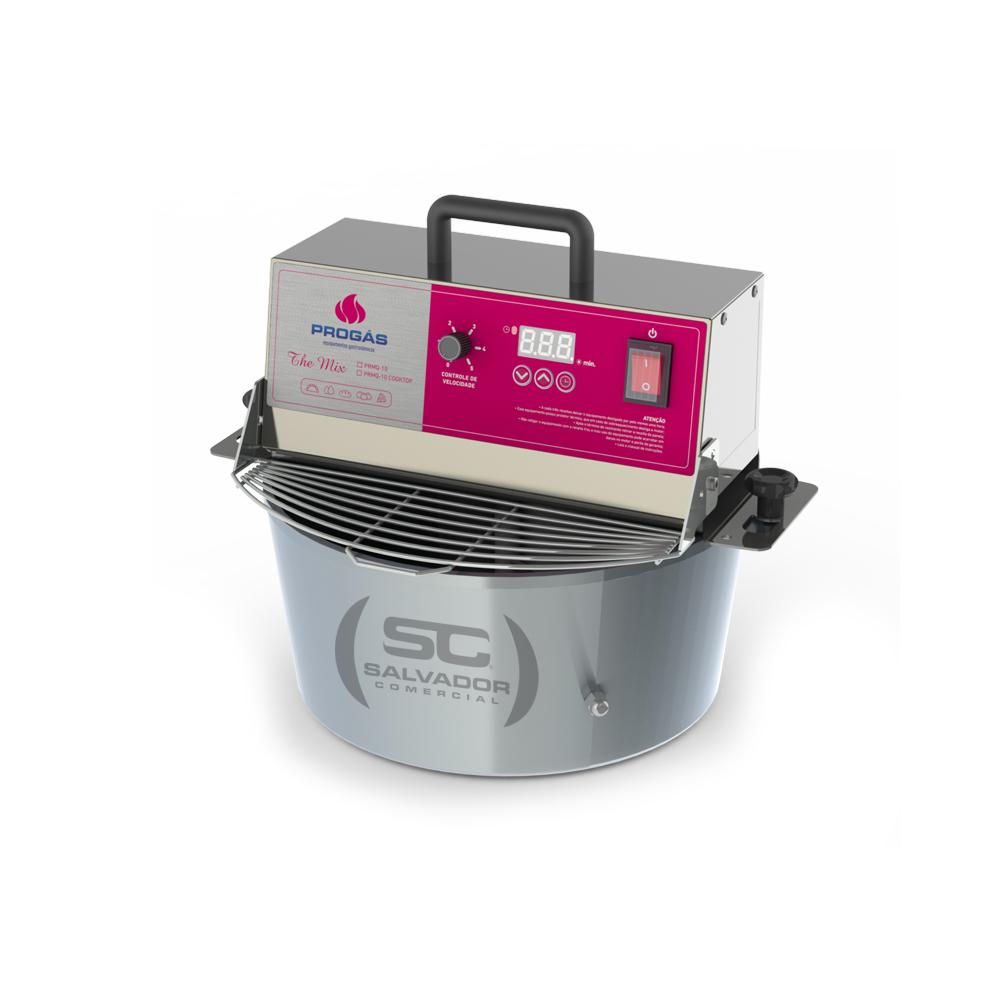 Misturador De Doces 10 Litros Panela Mexedora Mixer Massa Coxinha PRMQ-10 Cooktop Bivolt - Progás P41288