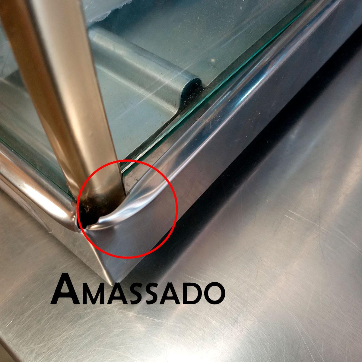 Semi - Estufa Horizontal Salgados 12 Bandejas Duplas W12bd - Titã 127v