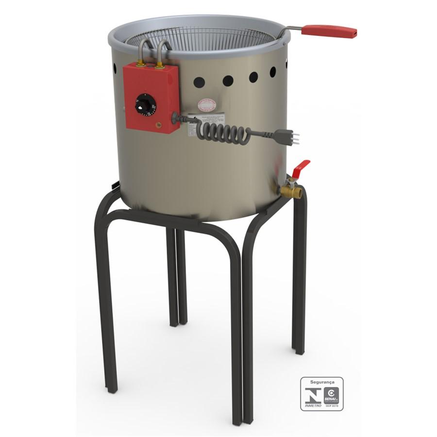 Fritadeira Profissional Elétrica Água e Óleo 12L PR-90E Style - Progás