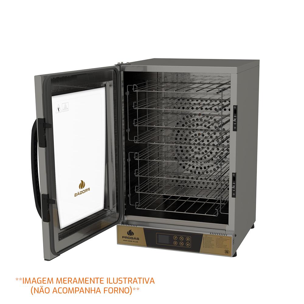 Kit 8 Grades Cromadas 35x35 Para Fornos PRP-004/008 FCSB4E FCV35 - Progás