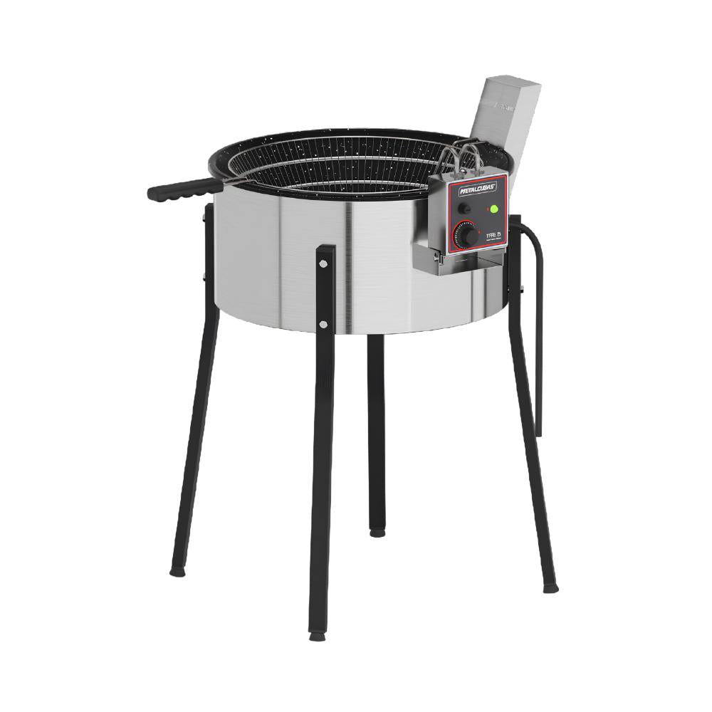 Tacho Fritador Elétrico a Óleo 15 Litros Comercial Esmaltado 5500w Trfe 15 220v - Metalcubas 25608
