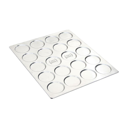 KIT - 3 Assadeiras Pão de Hamburguer 20 Cavidades Alumínio 58x70 APH20 - Imeca