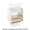 SEMINOVO - Vitrine Panorâmica Expositor Padaria Eco Caixa Vpecx 800 Branco - Refrimate