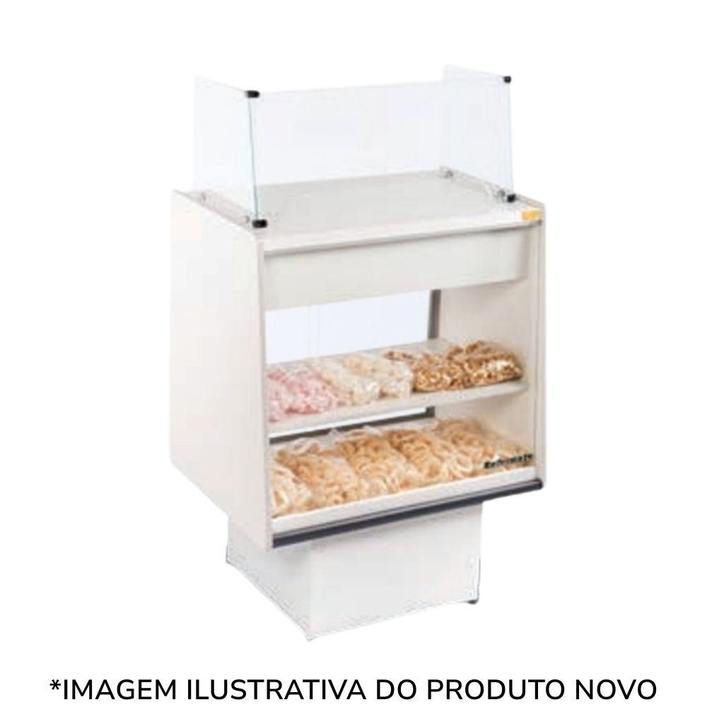 SEMINOVO - Vitrine Panorâmica Expositor Padaria Eco Caixa Vpecx 800 Branco - Refrimate