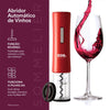 Adega Piubella 100 24 Garrafas 82L Porta Invertida 220V Venax com Abridor Elétrico Vermelho EOS