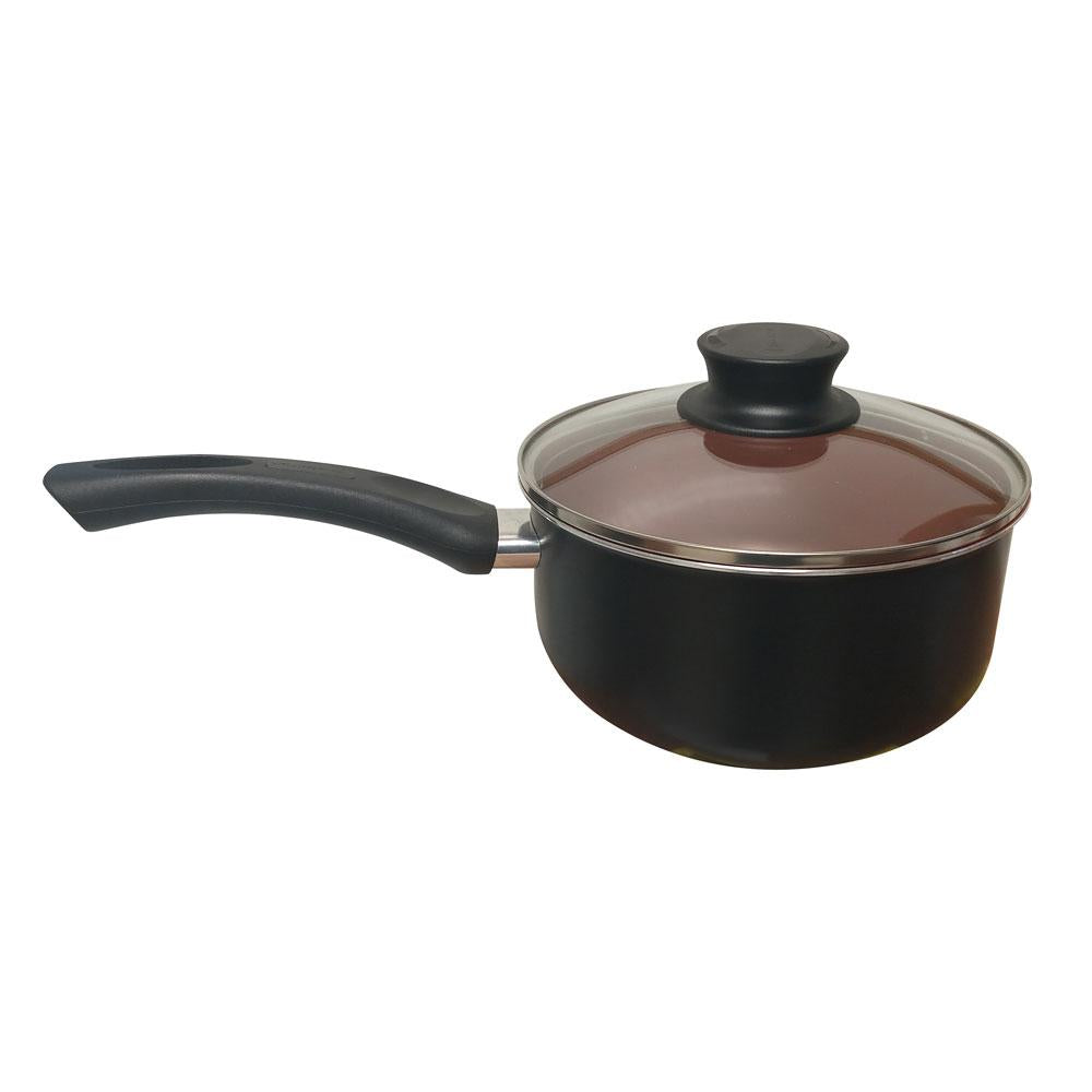 Semi - Panela Paris Alumínio Interno Antiaderente Externo Poliéster Preto 20cm 2,9L PATP4 Tramontina
