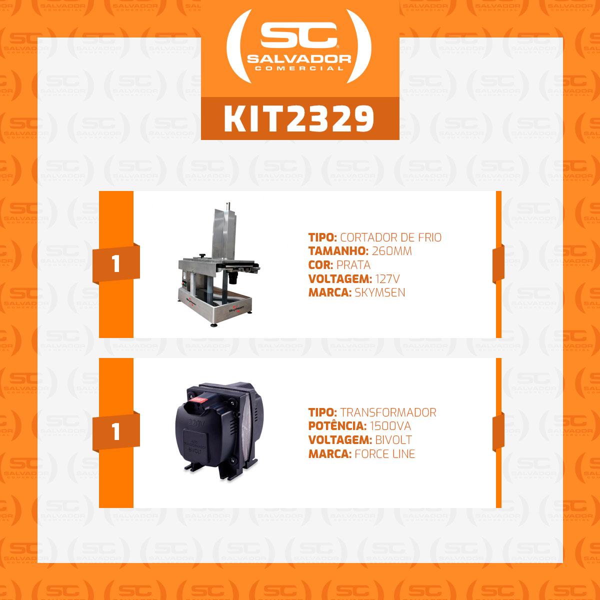 Cortador de Frios Comercial Automático 260mm FFA Bivolt (com Transformador) Skymsen