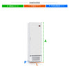 Kit Cervejeira Porta Sólida Branca VCC400 127V + Refrigerador Branco VCM400 127V - Refrimate