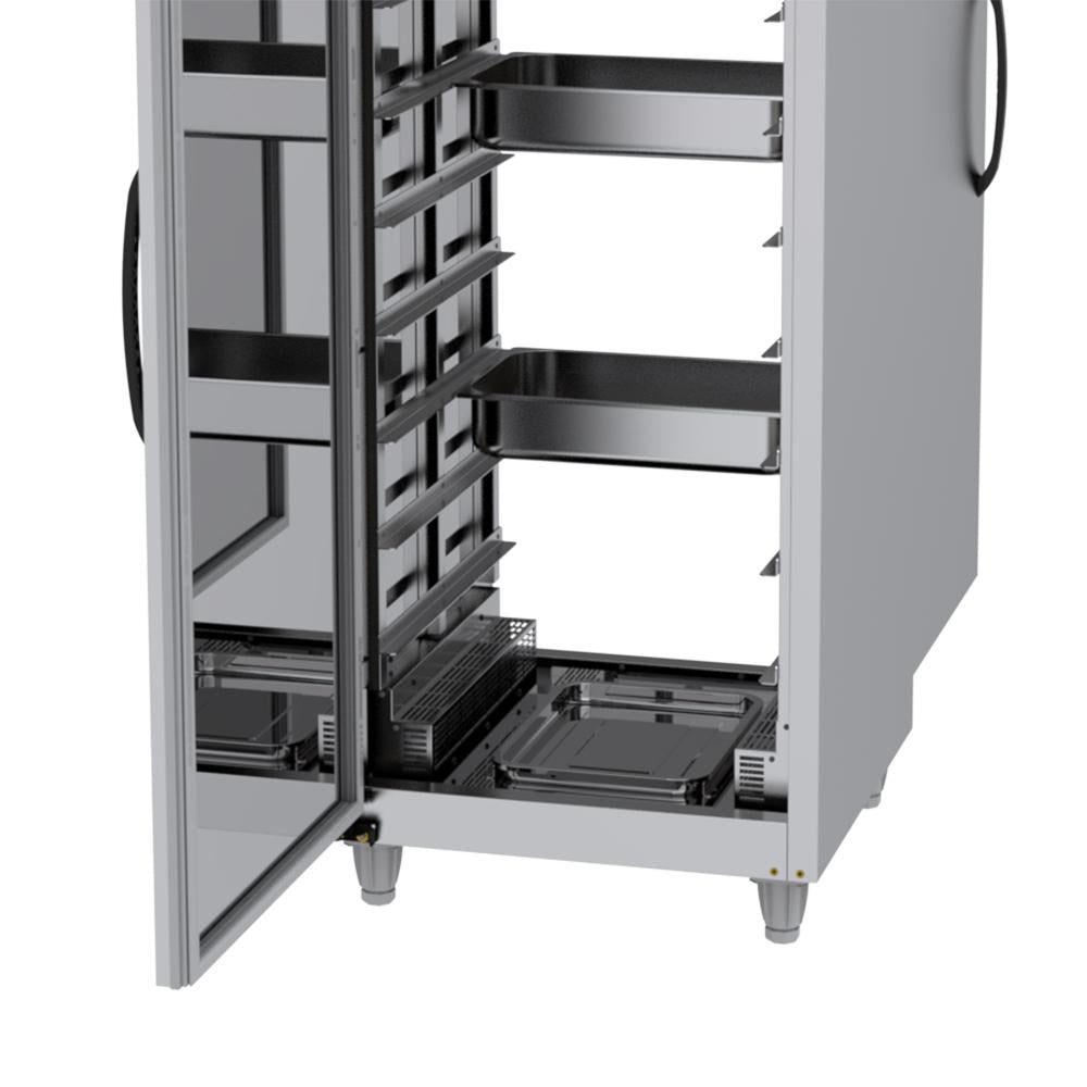 Pass Through Armário Aquecido Profissional 60ºC Total Inox Até 20 Gns 1/1 PRPASS-200 220v - Progás P46644