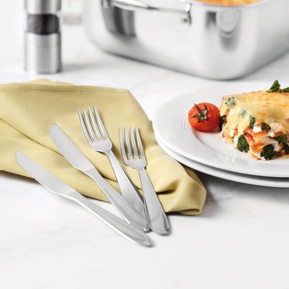 Conjunto de 1 Panela Solar 16cm 1,4l Com 24 Talheres Laguna e 5 Utensílios em Inox Extrata Tramontina