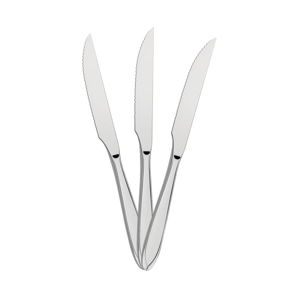 KIT - 6 Facas para Churrasco Luxo Laguna em Aço Inox FITOP - Tramontina