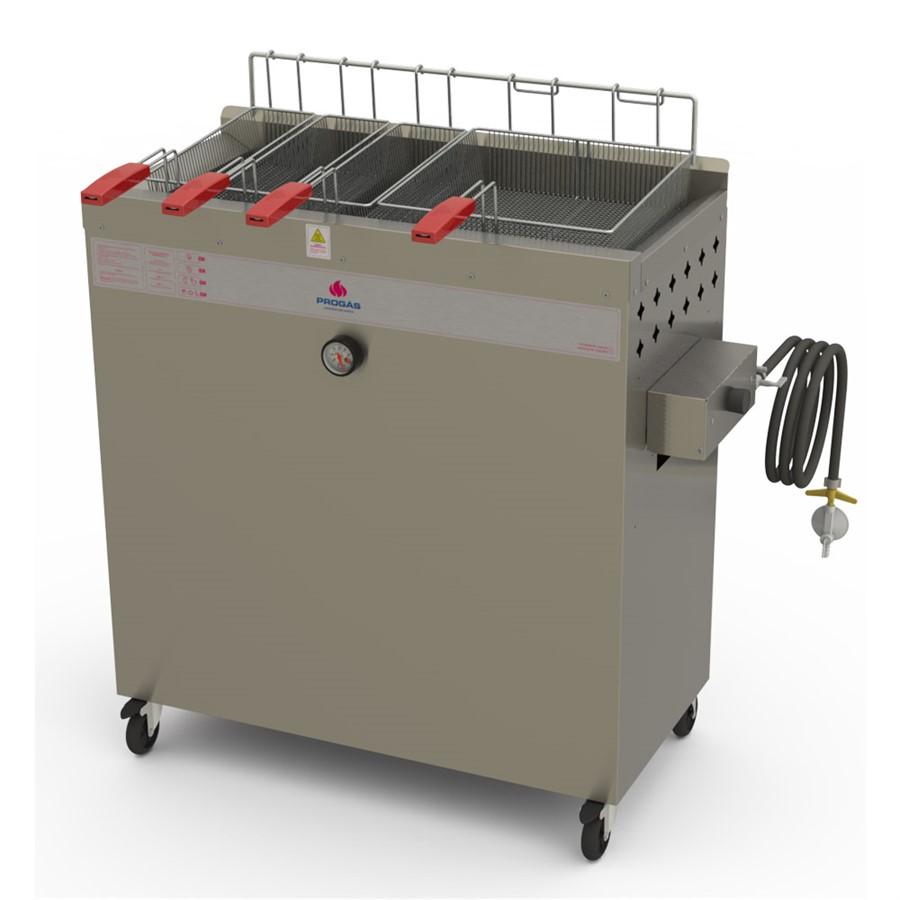 Fritadeira Industrial a Gás Fry Fritter Style 30 Litros PR-3000BPG - Progás